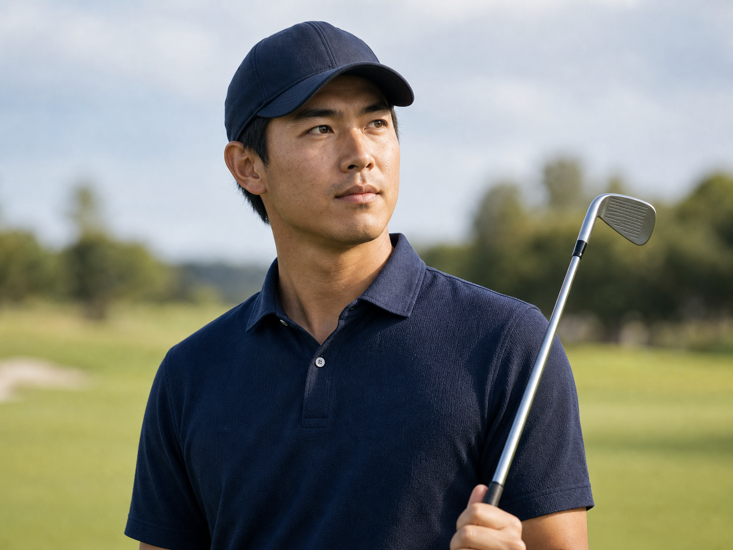 AI-generated Golf.club player portrait for Keita Nakajima