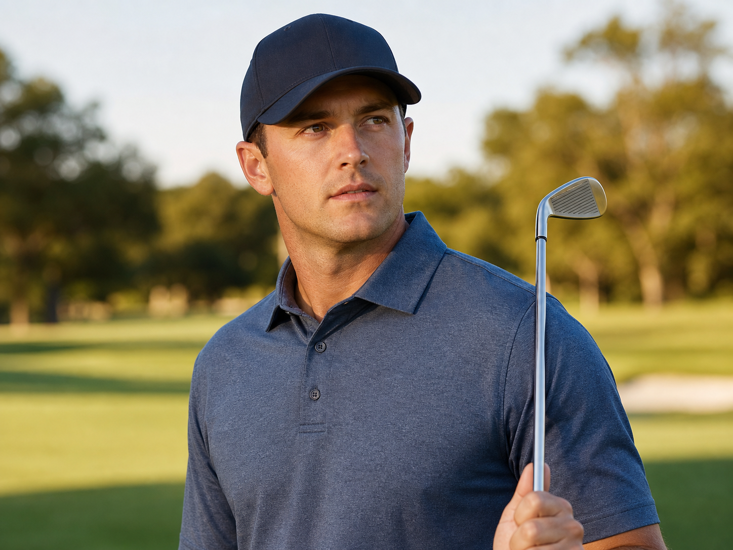 AI-generated Golf.club player portrait for Kevin Roy