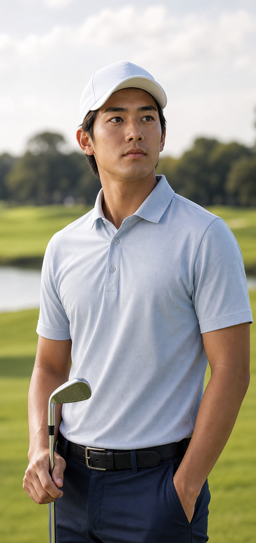 AI-generated Golf.club player portrait for Kota Kaneko
