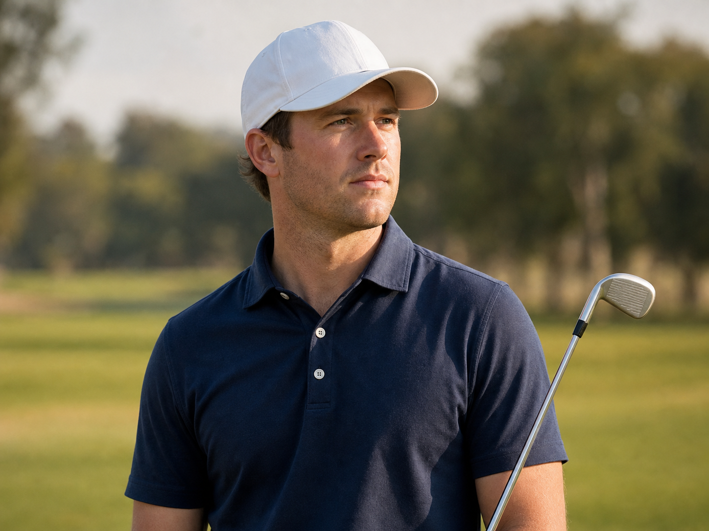 AI-generated Golf.club player portrait for Lee Hodges