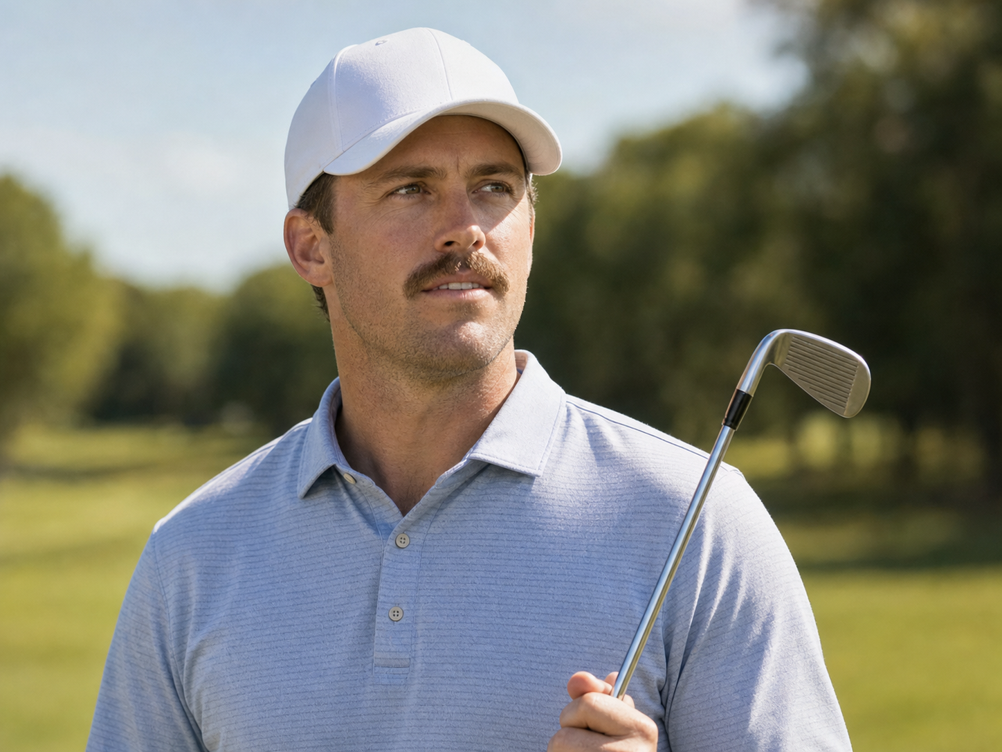AI-generated Golf.club player portrait for Mark Hubbard