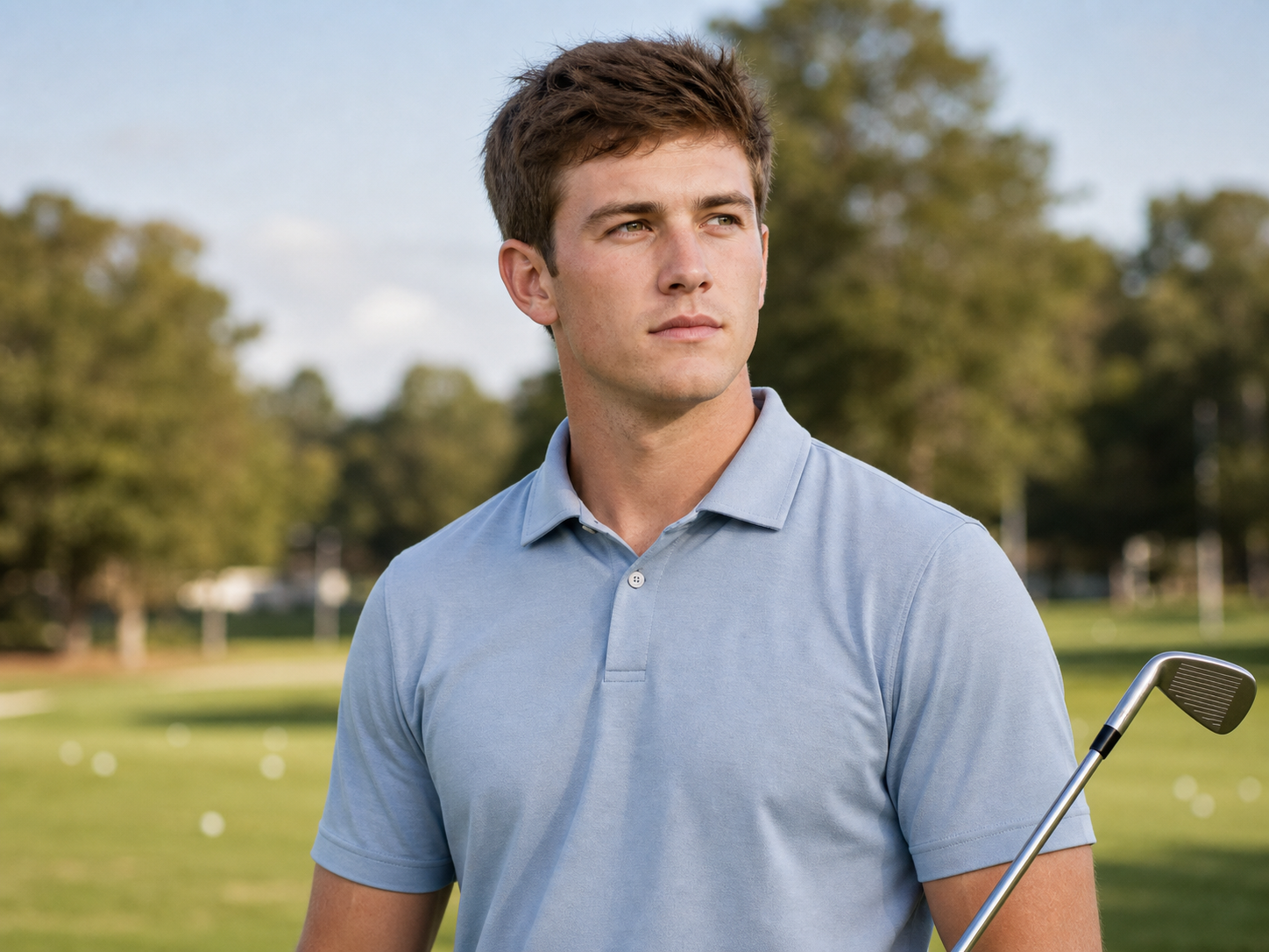 AI-generated Golf.club player portrait for Michael Brennan