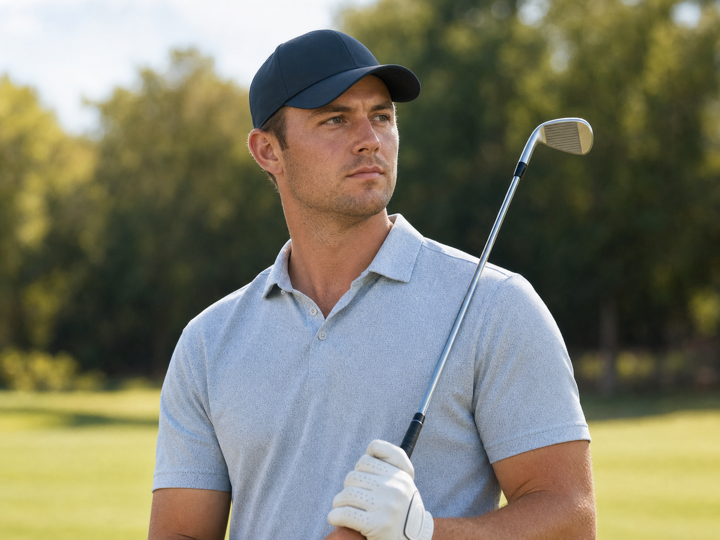 AI-generated Golf.club player portrait for Michael Hollick