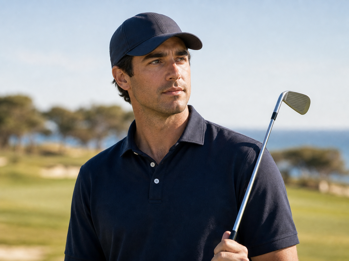 AI-generated Golf.club player portrait for Nacho Elvira