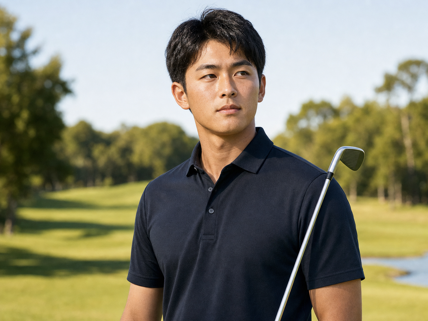 AI-generated Golf.club player portrait for Ryo Hisatsune