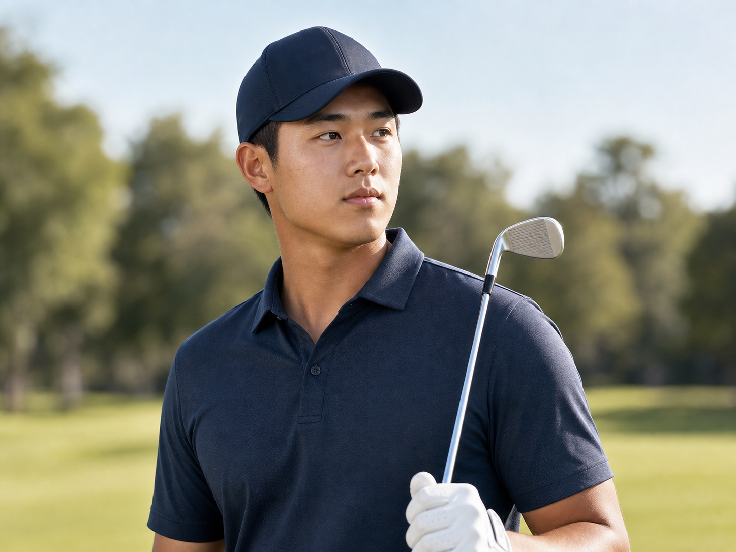 AI-generated Golf.club player portrait for Seonghyeon Kim