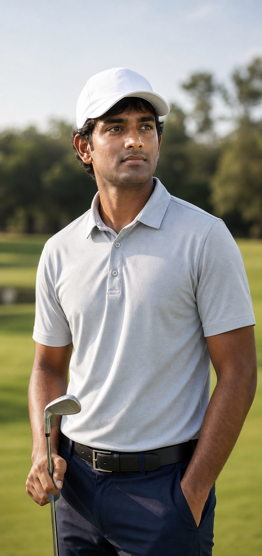 AI-generated Golf.club player portrait for Sudarshan Yellamaraju
