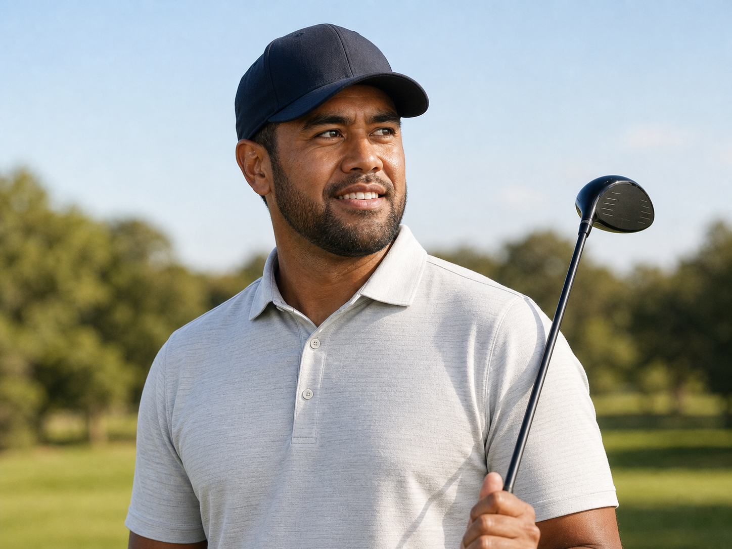 AI-generated Golf.club player portrait for Tony Finau
