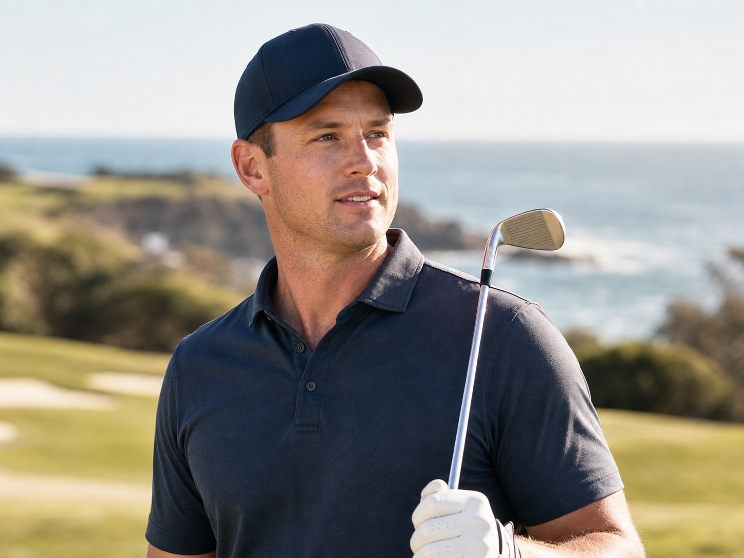 AI-generated Golf.club player portrait for Travis Smyth