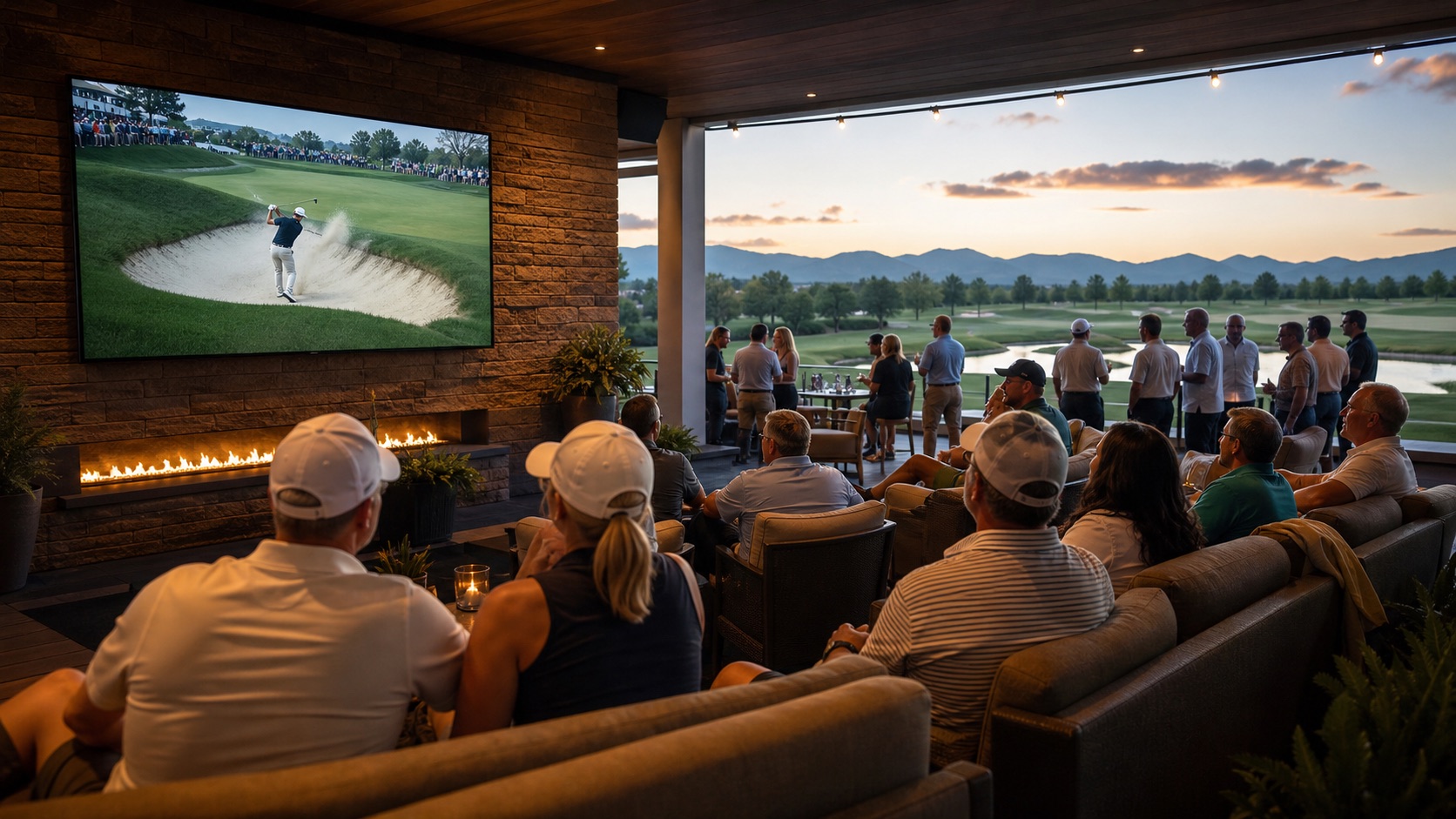Food and stay near golf venues